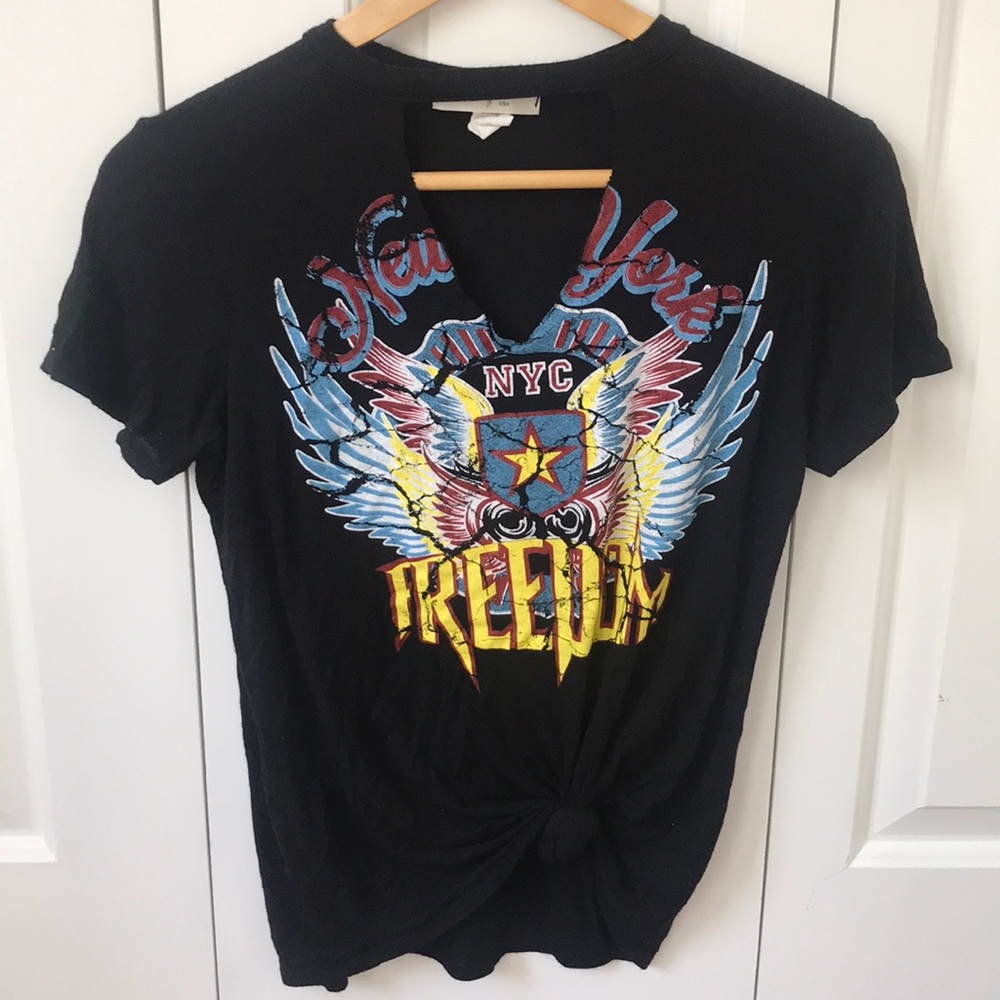 Black Band Tee